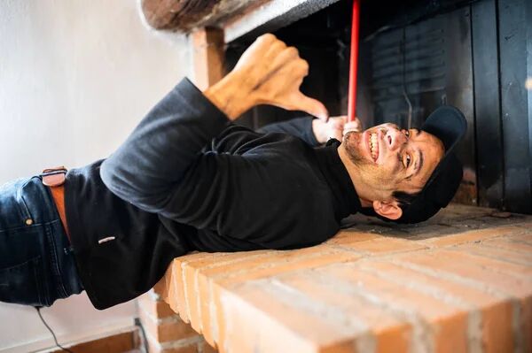 Chimney cleaning process